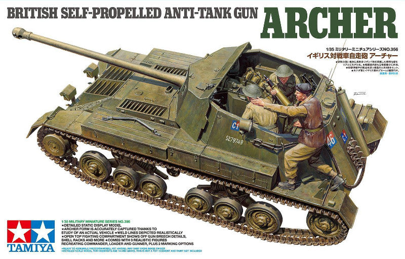 Tamiya 1:35 British Archer SP Anti-Tank