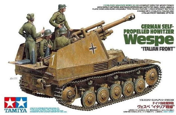 Tamiya 1:35 Wespe German SP Howitzer Ita