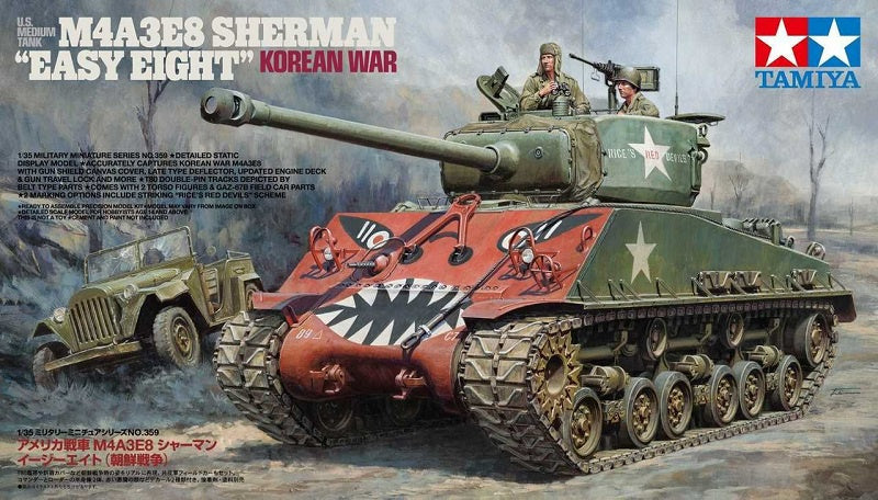 Tamiya 1:35 Sherman M4A3E8 'Easy Eight' Korean War