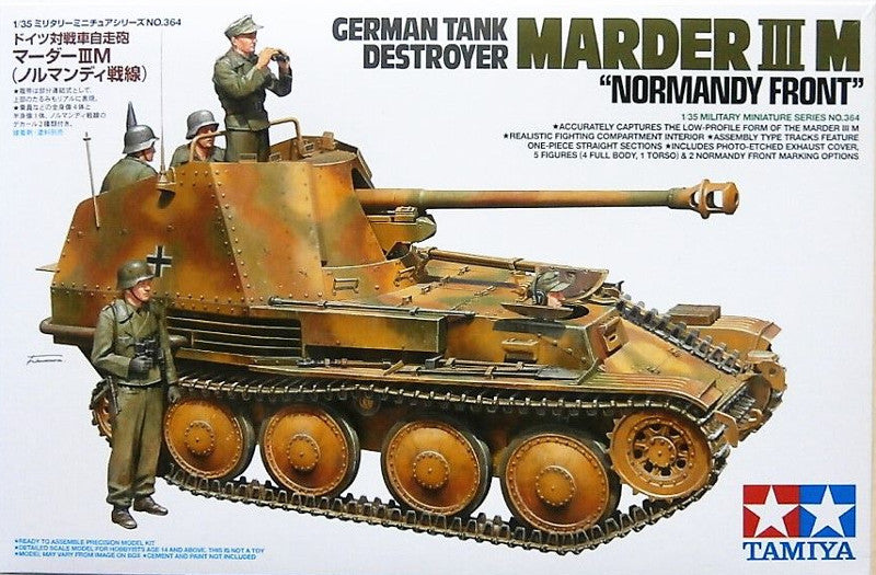 Tamiya 1:35 Marder III M Normandy Front