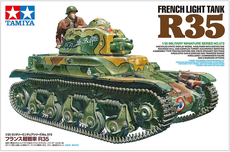 Tamiya 1:35 R35 French Light Tank