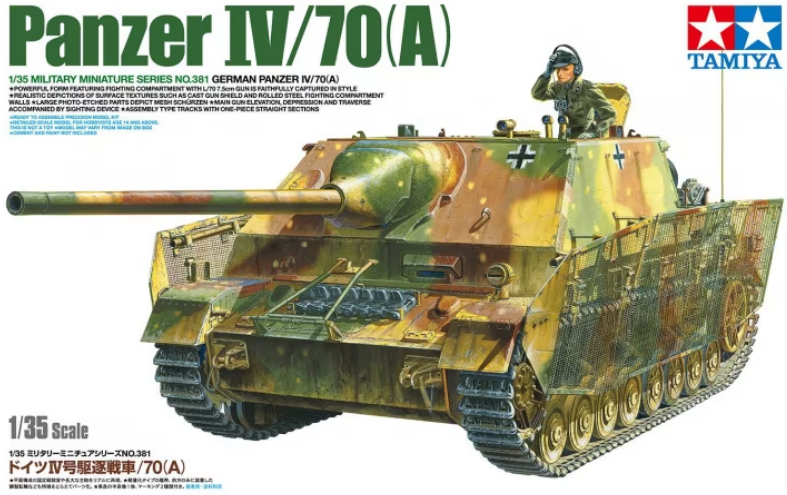 Tamiya 1:35 Panzer IV/70 (A) Sd.Kfz. 162/1