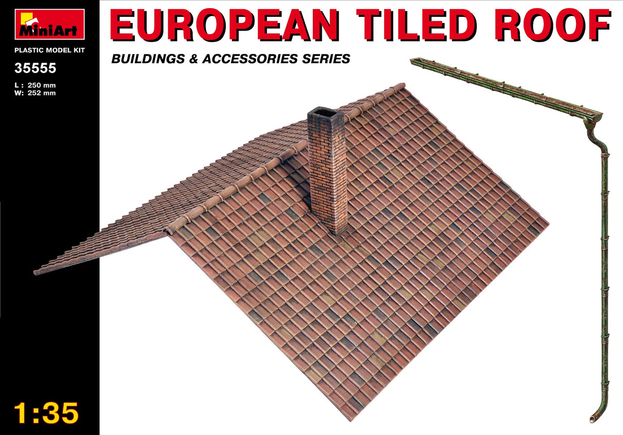 Miniart 1:35 European Tiled Roof