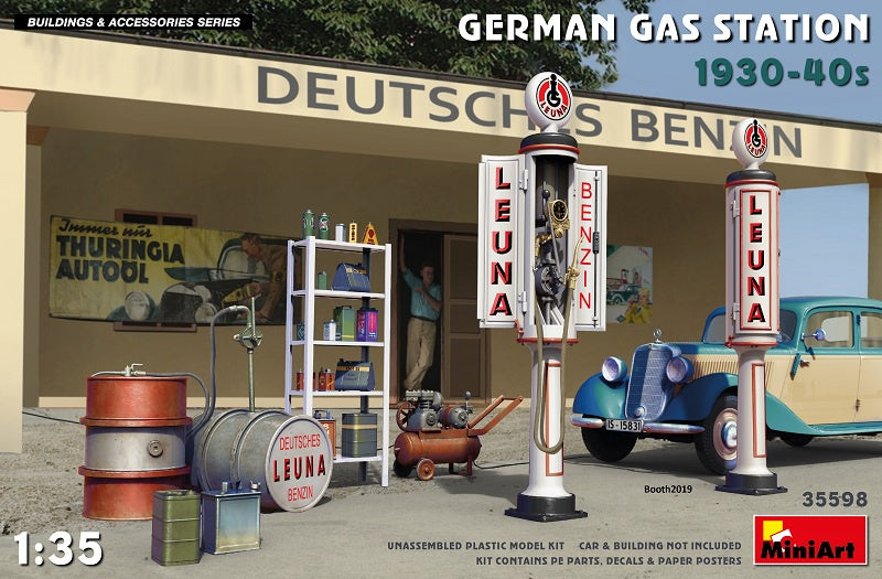 Miniart 1:35 German Gas Station