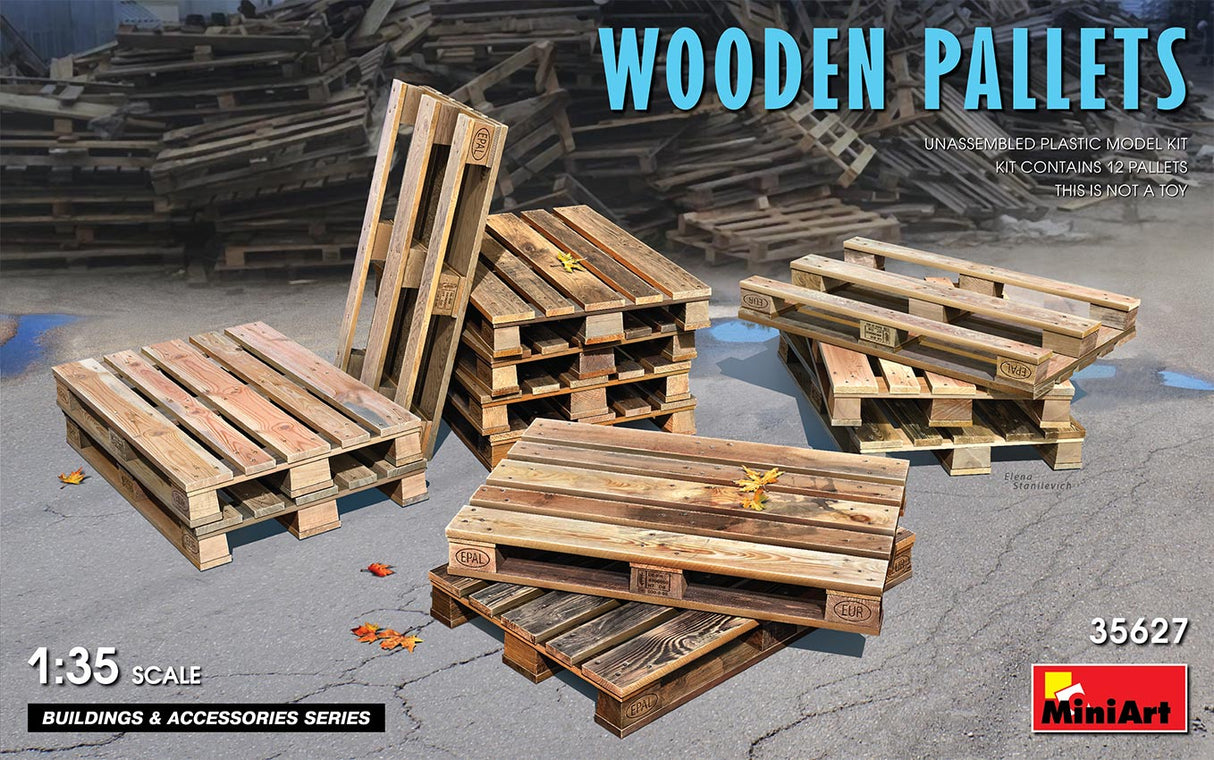 Miniart 1:35 Wooden Pallets