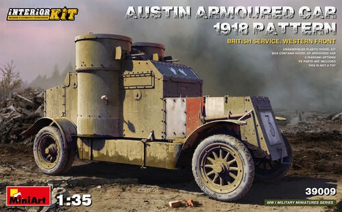 Miniart 1:35 Austin Armoured Car 1918 Western Front (LW)