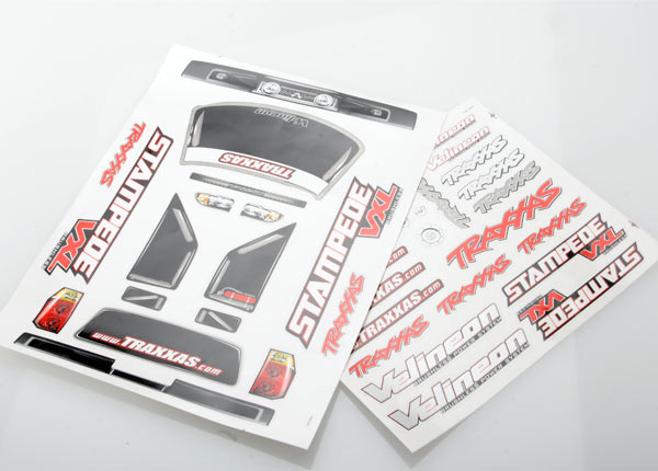 Traxxas 3613R - Decal sheets