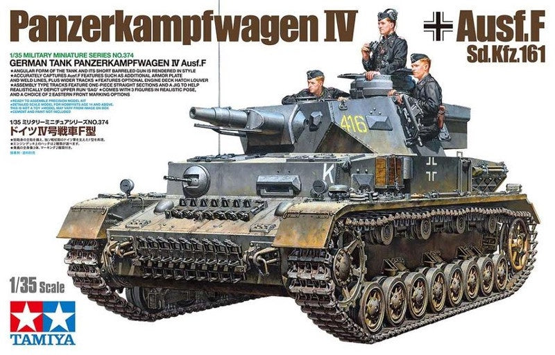 Tamiya 1:35 Panzerkampfwagen IV Ausf.F