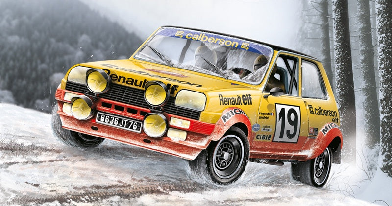 1/24e Italeri Renault R5 Alpine rally - Les Kits Plastiques 1/24e Italeri Renault R5 Alpine rally - Les Kits Plastiques