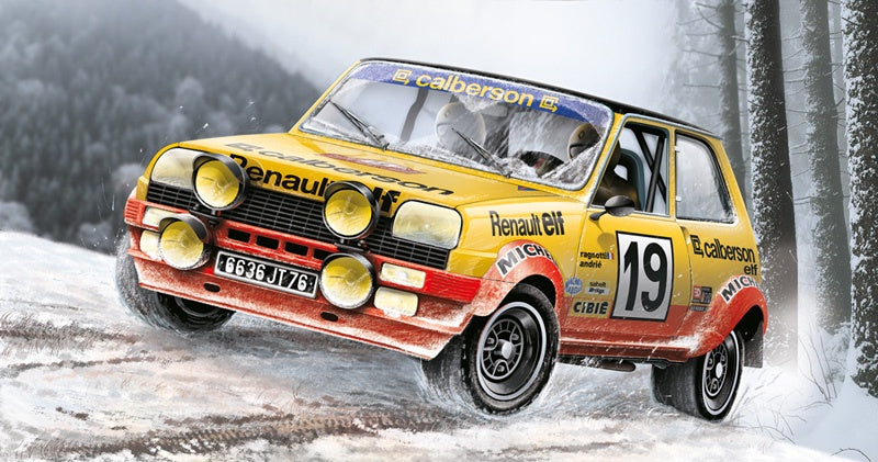 Italeri 1:24 Renault R5 Alpine Rally