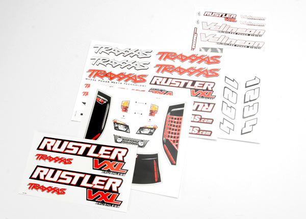 Traxxas 3713R - Decal sheets