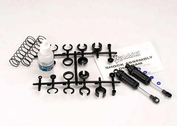 Traxxas 3760 - Ultra Shocks (black) (lon