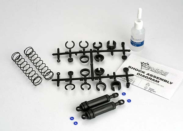 Traxxas 3762 - Ultra Shocks (black) (xx-