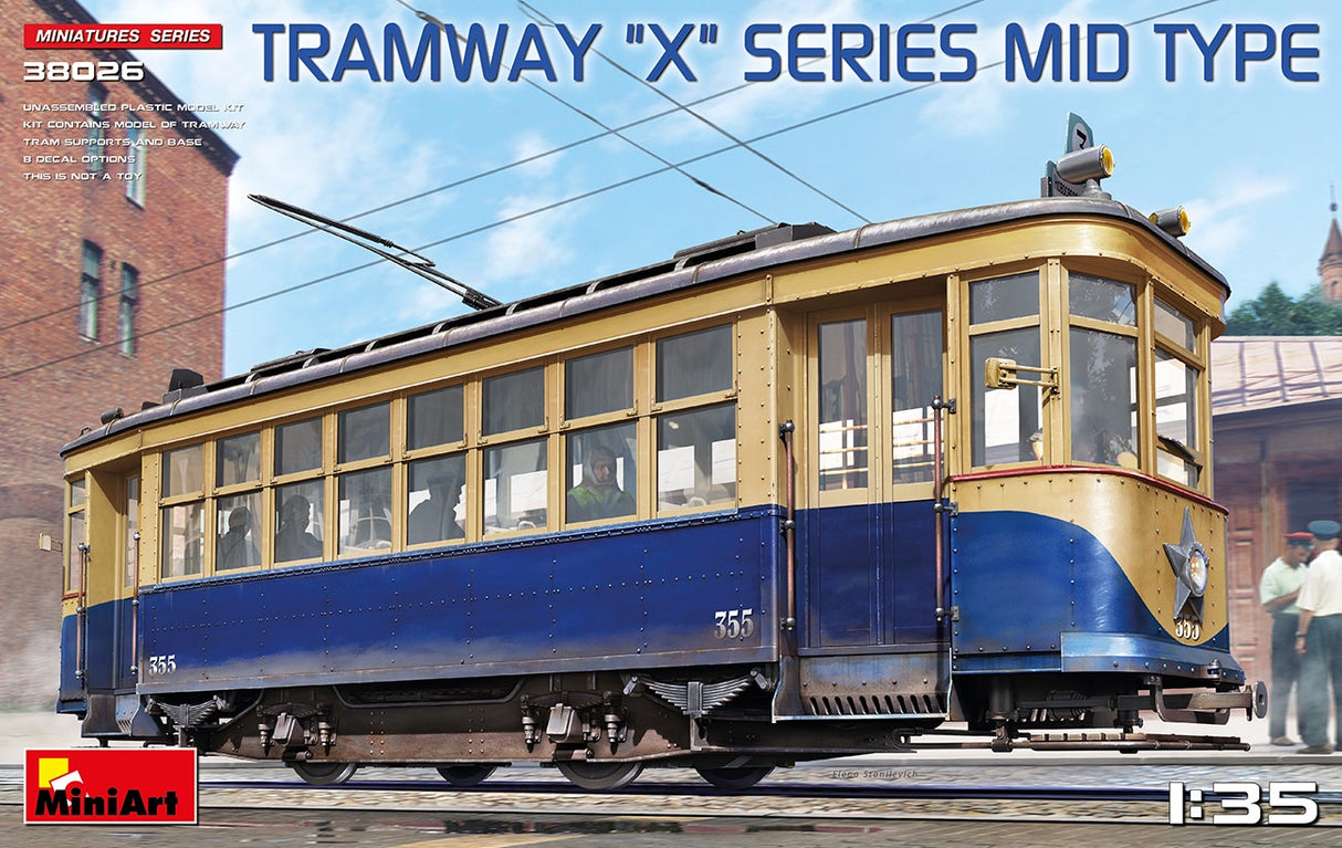 Miniart 1:35 Tramway X Series Mid Type