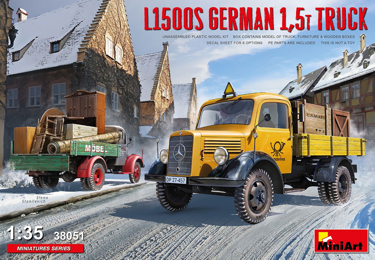 Miniart 1:35 German L1500S 1.5t Truck