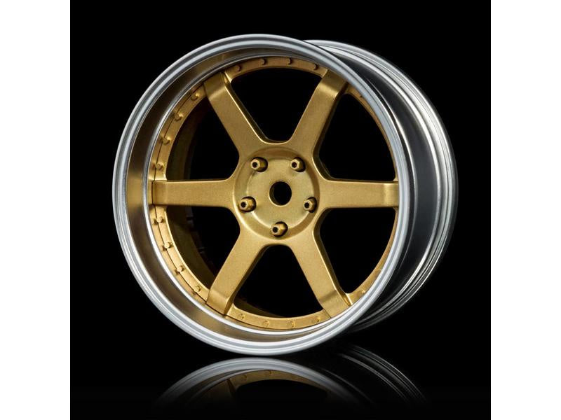 MST 1:10 6 Spoke Gold O/Set Changeable