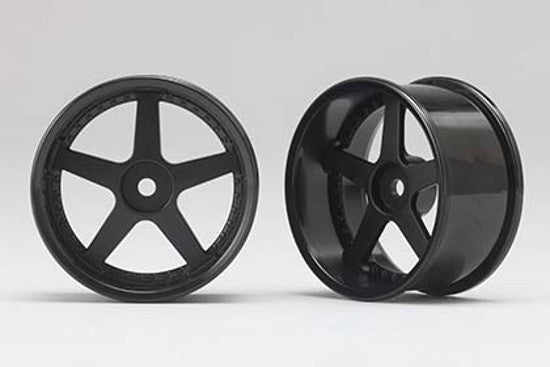 Racing Performer 5 Spoke Drift Wheel 8mm Offset Black