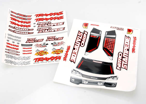 Traxxas 4113X - Decal sheets