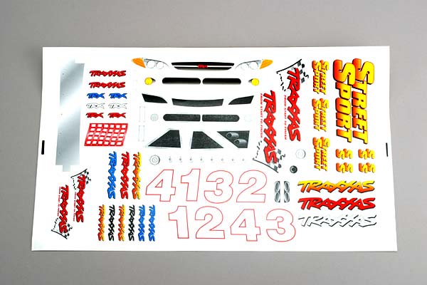 Traxxas 4213 - Decal sheet