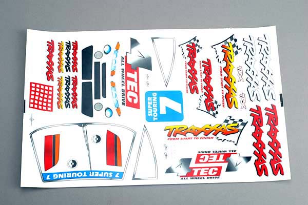 Traxxas 4313 - Decal sheet