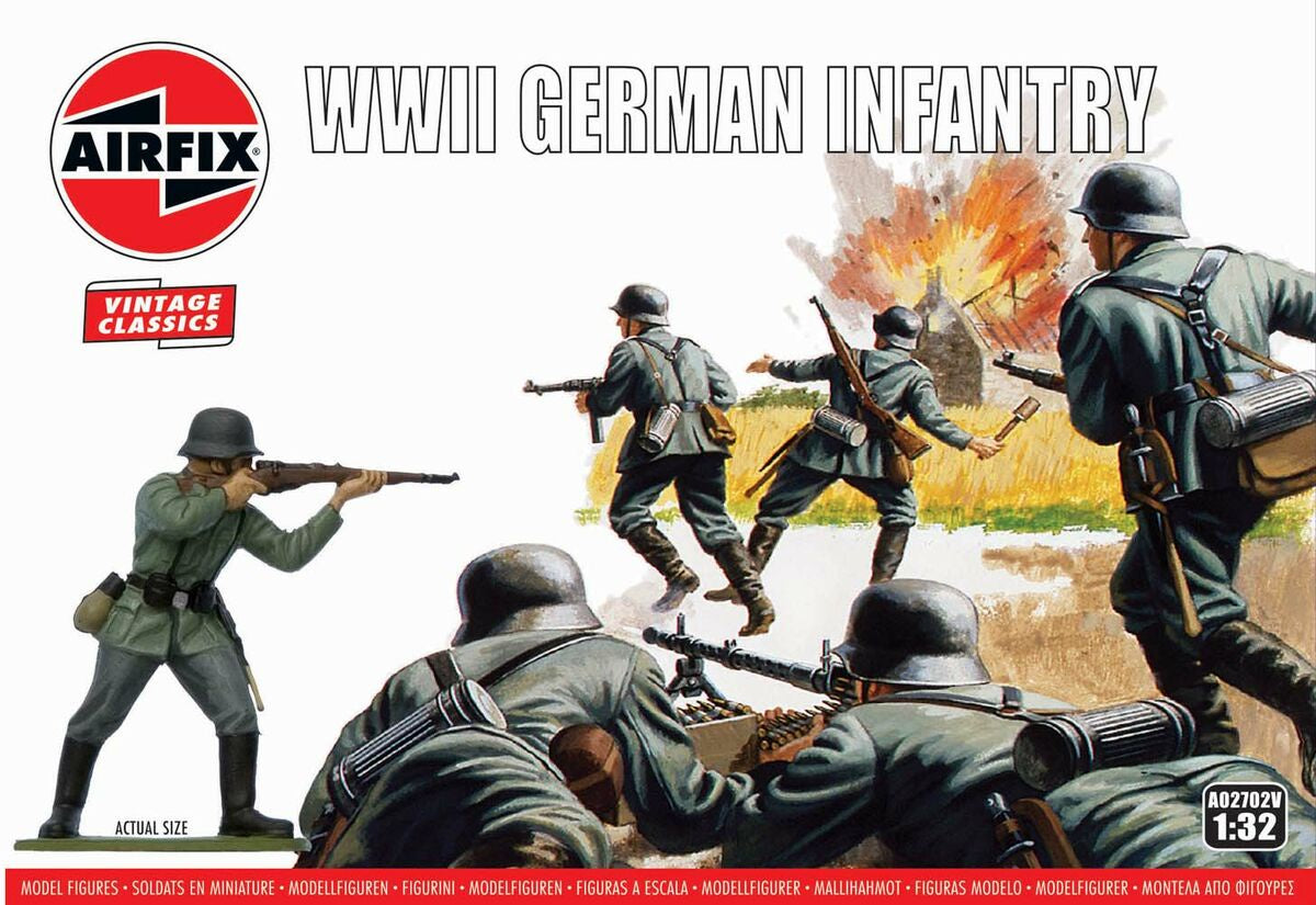 Airfix 1:32 WWII German Infantry