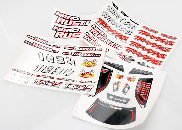 Traxxas 4413X - Decal sheets