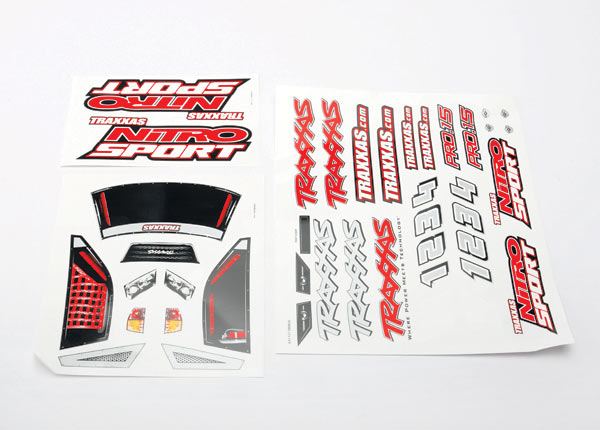 Traxxas 4513R - Decal sheets