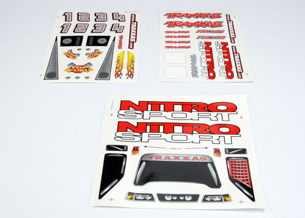 Traxxas 4513X - Decal sheet