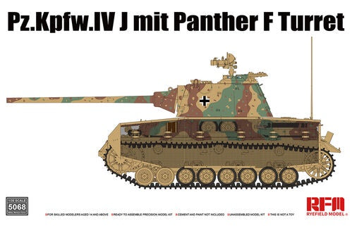 RFM 1:35 Panzer IV Ausf. J mit Panther F Turret