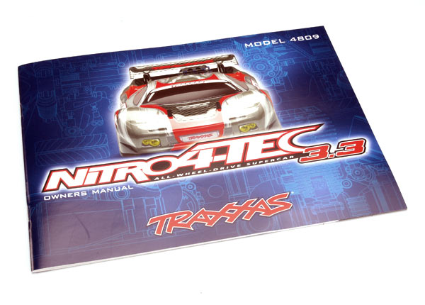 Traxxas 4899R - Owners manual