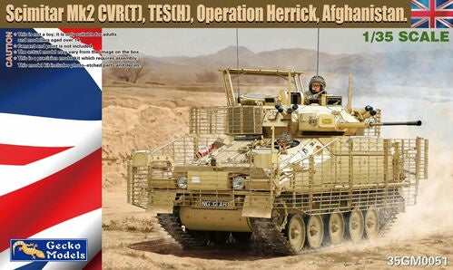 Gecko 1:35 CVR(T) Scimitar Mk2 TES(H) Operation Herrick Afghanistan