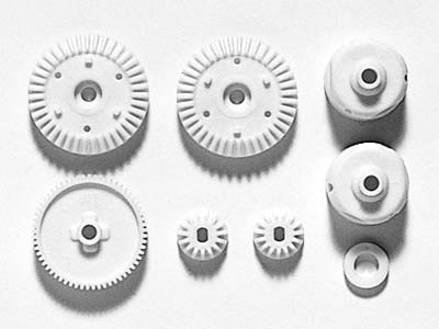 TT-01 G Parts Gear (With 61T Spur Gear)