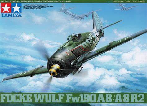 Tamiya 1:48 Fockewulf FW190 A8/A8R2