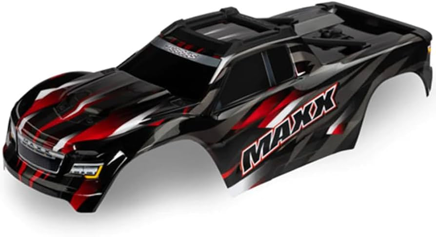 Traxxas Maxx Pre Painted Body Red