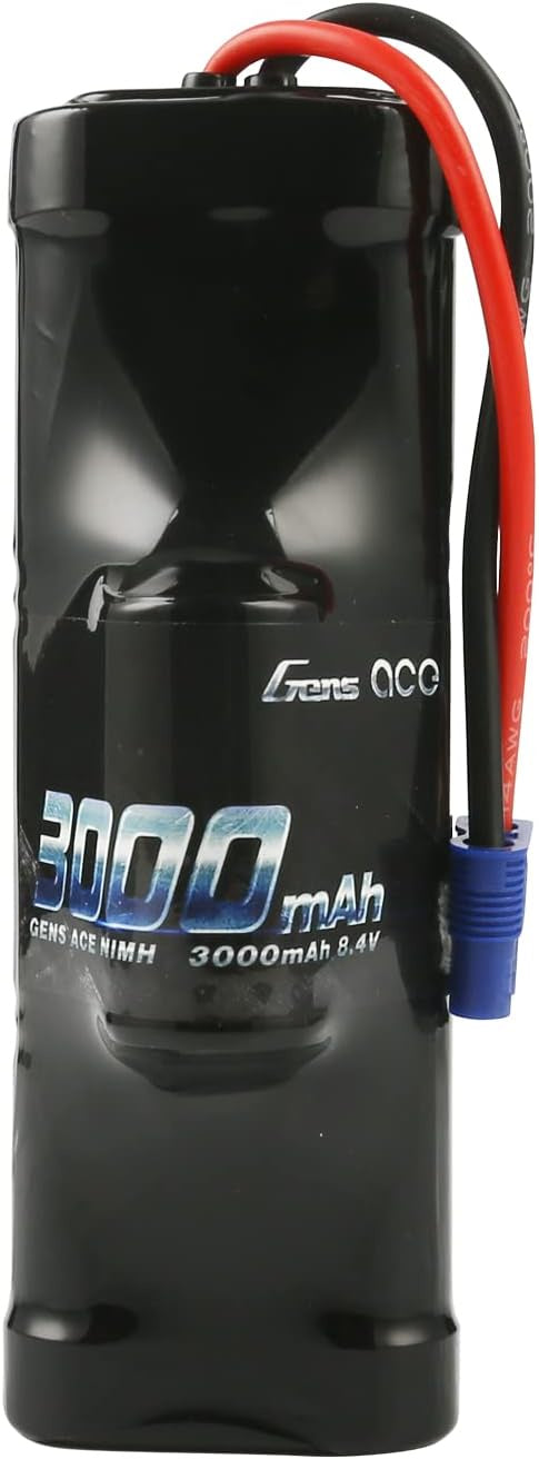 Gens Ace 3000mah 8.4v Hump Pack W/EC3