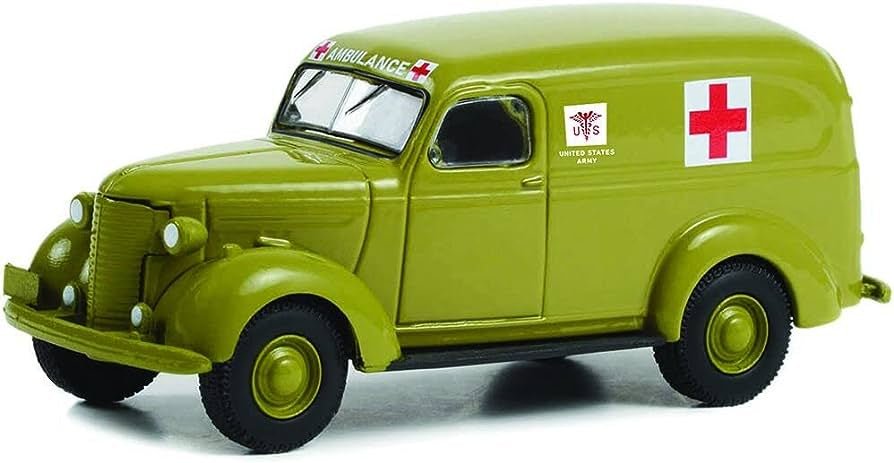 GL 1:64 1939 Chevy Panel Truck US Army WWII