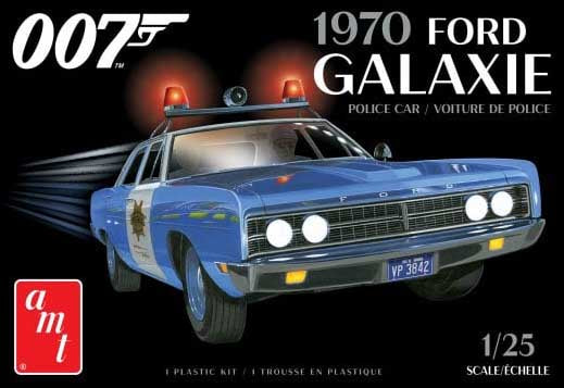 AMT 1:25 007 1970 Ford Galaxie Police Car