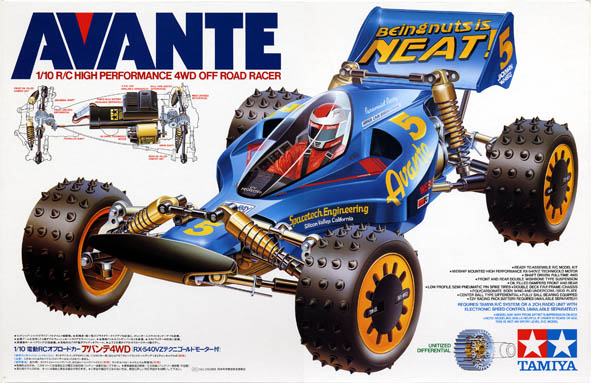 Tamiya 1/10 Avante 4WD Buggy