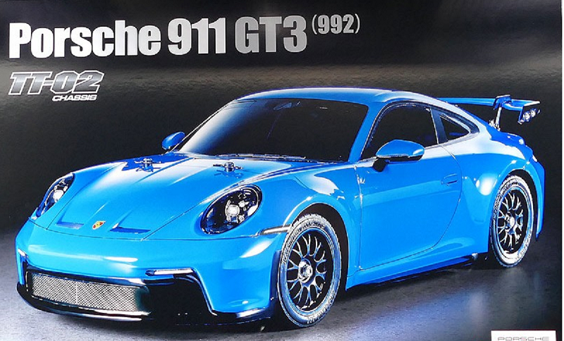 Tamiya 1/10 Porsche 911 GT3 (992) TT-02