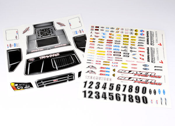 Traxxas 5913X - Decal sheets