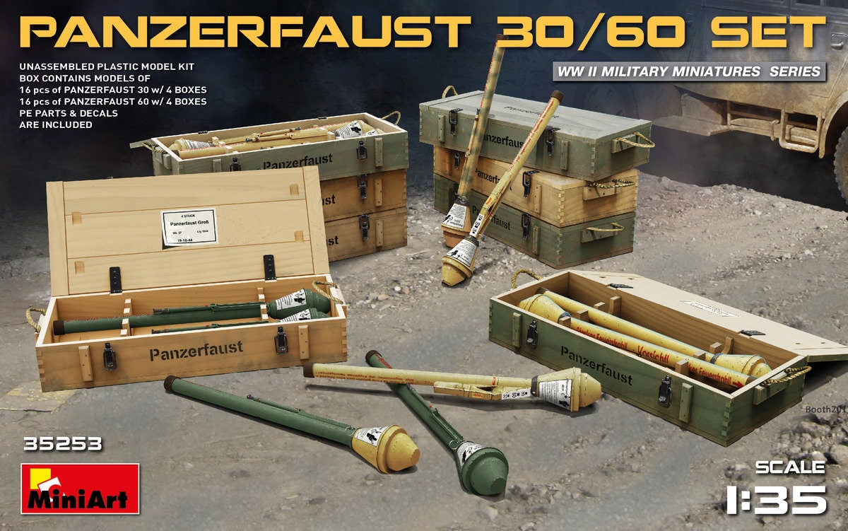 Miniart 1:35 Panzerfaust 30/60 Set