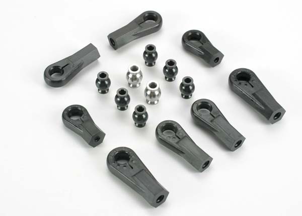 Traxxas 6076 - Plastic rod ends (8) (1/6