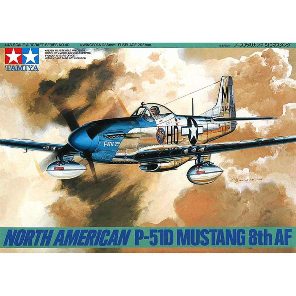 Tamiya 1:48 P-51D Mustang 8th Air Force