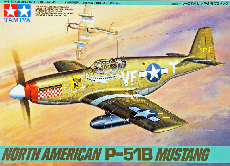 Tamiya 1:48 P-51B Mustang