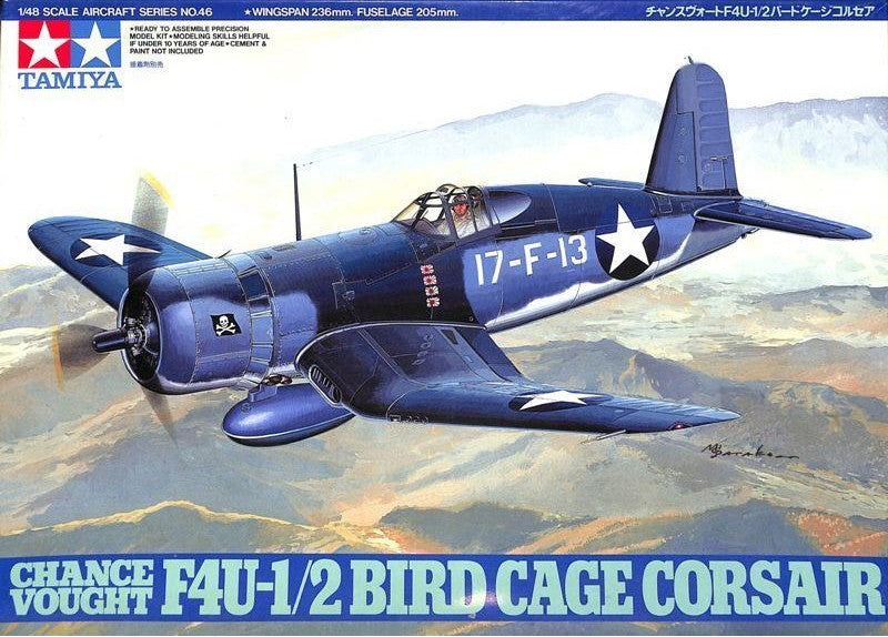 Tamiya 1:48 F4U-1/2 Corsair Bird Cage