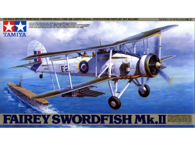 Tamiya 1:48 Fairey Swordfish Mk. 2