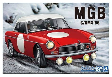 Aoshima 1:24 1966 MGB  Club Rally Version