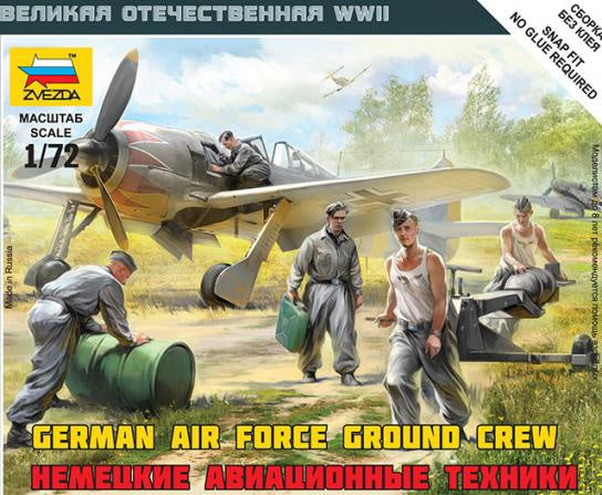 Zvezda 1:72 Luftwaffe Ground Crew