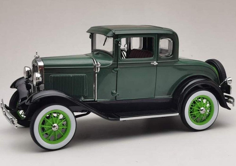 SS 1:18 1931 Ford Model A Coupe Valley Green/Moss Green