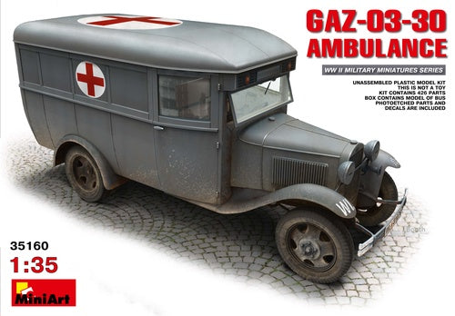 Miniart 1:35 GAZ-03-30 Ambulance (LW)